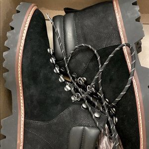 NEW* Madewell Citywalk Lugsole Hiker Boot in suede, nubuck & leather